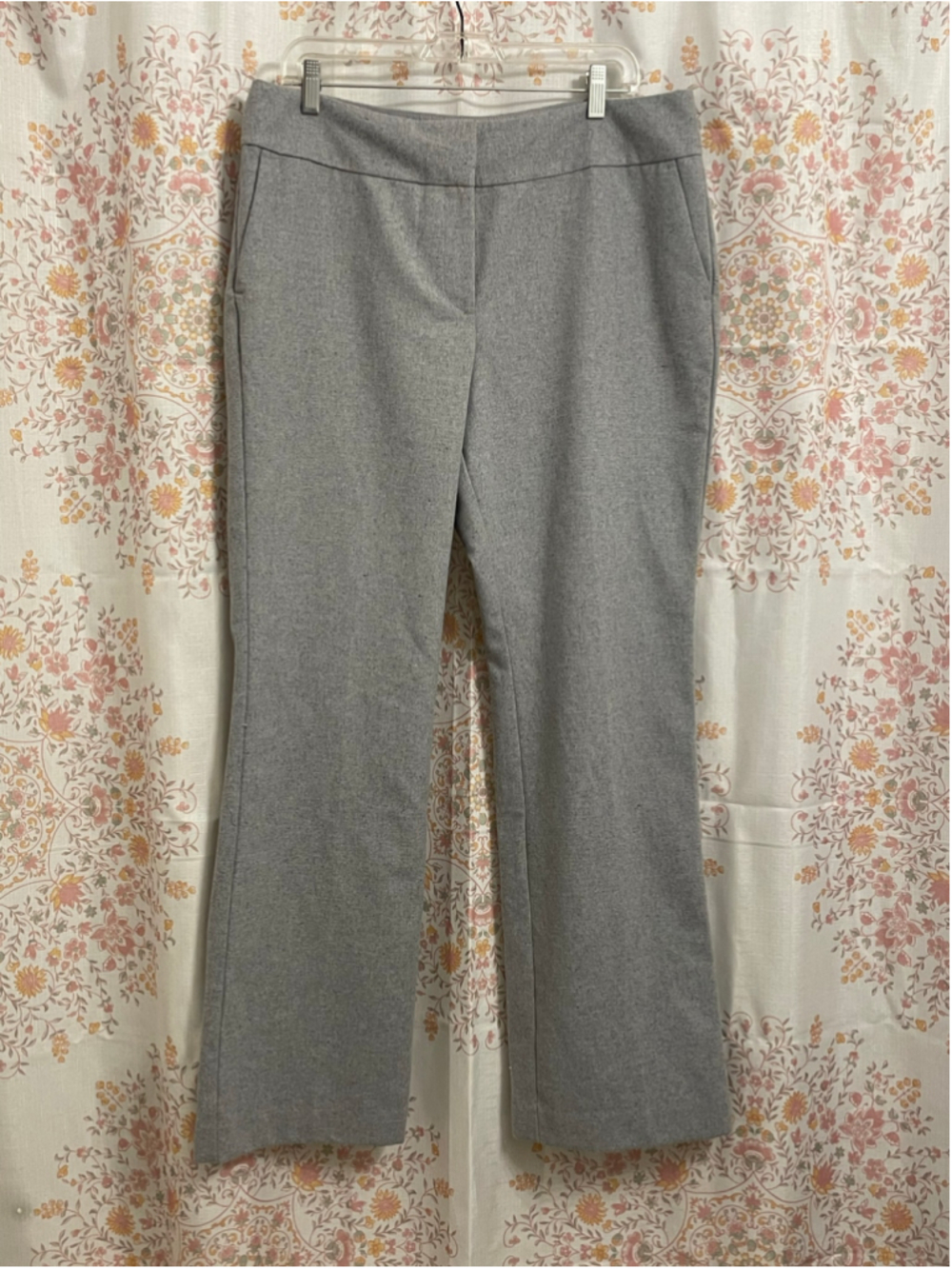 Women's Ann Taylor Factory Curvy Trousers Size 12 Grey